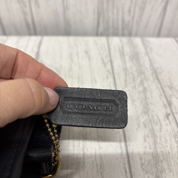 Womens Vintage Coach 9812 Dark Navy Handbag - Picture 5 of 14